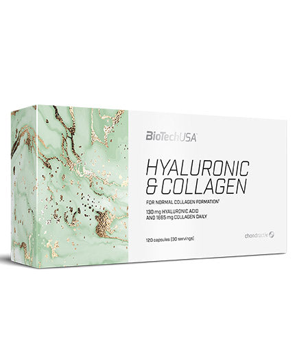 BIOTECH USA Hyaluronic & Collagen / 120 капсули