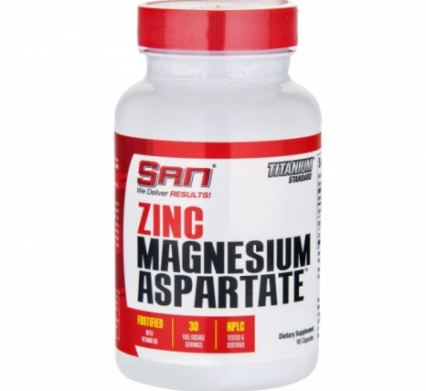 SAN - Цинк, магнезий и витамин B6 - 30 дози / Намалява времето за възстановяване