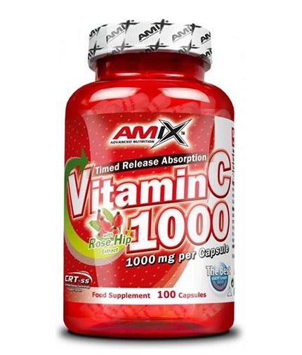 Amix Витамин C 1000мг + Екстракт от Шипки за допълнителен имунитет